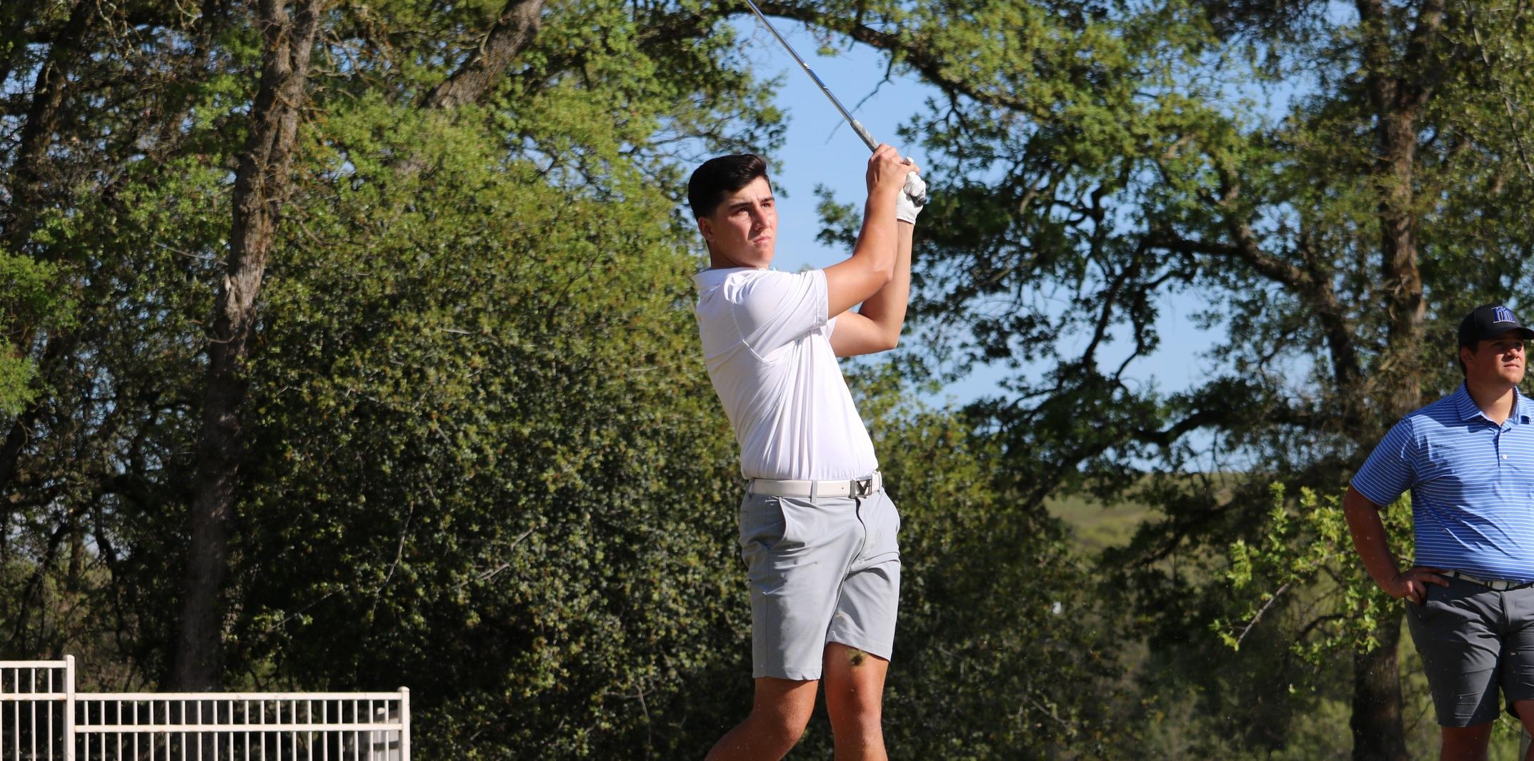 Hayden Herrick shot his lowest score of the season at Turlock on Wednesday