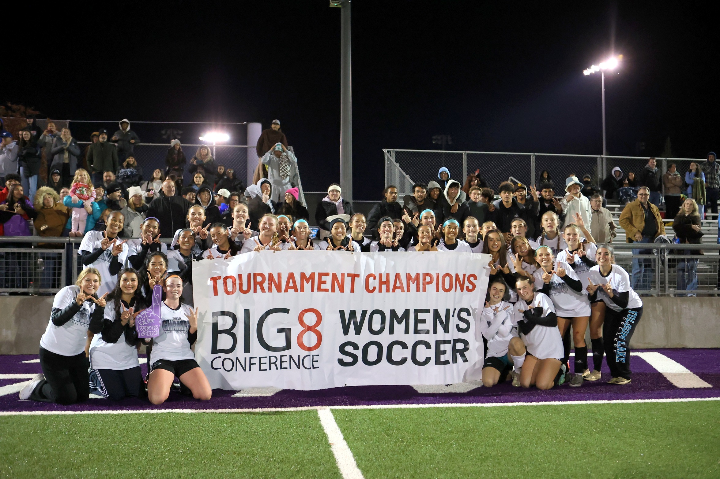 BIG 8 CHAMPS!  Falcons Claim Big 8 Crown with Gritty 1-0 Victory