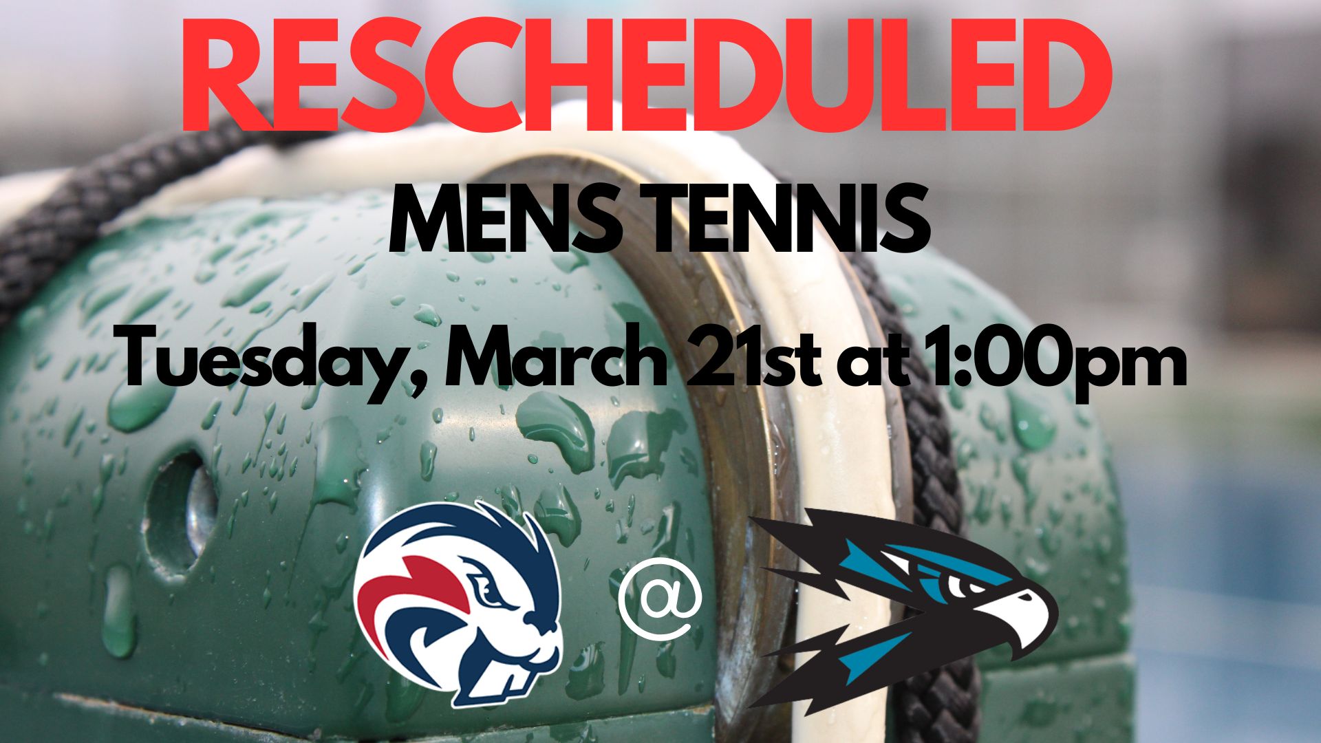 Match Against Beavers Rescheduled