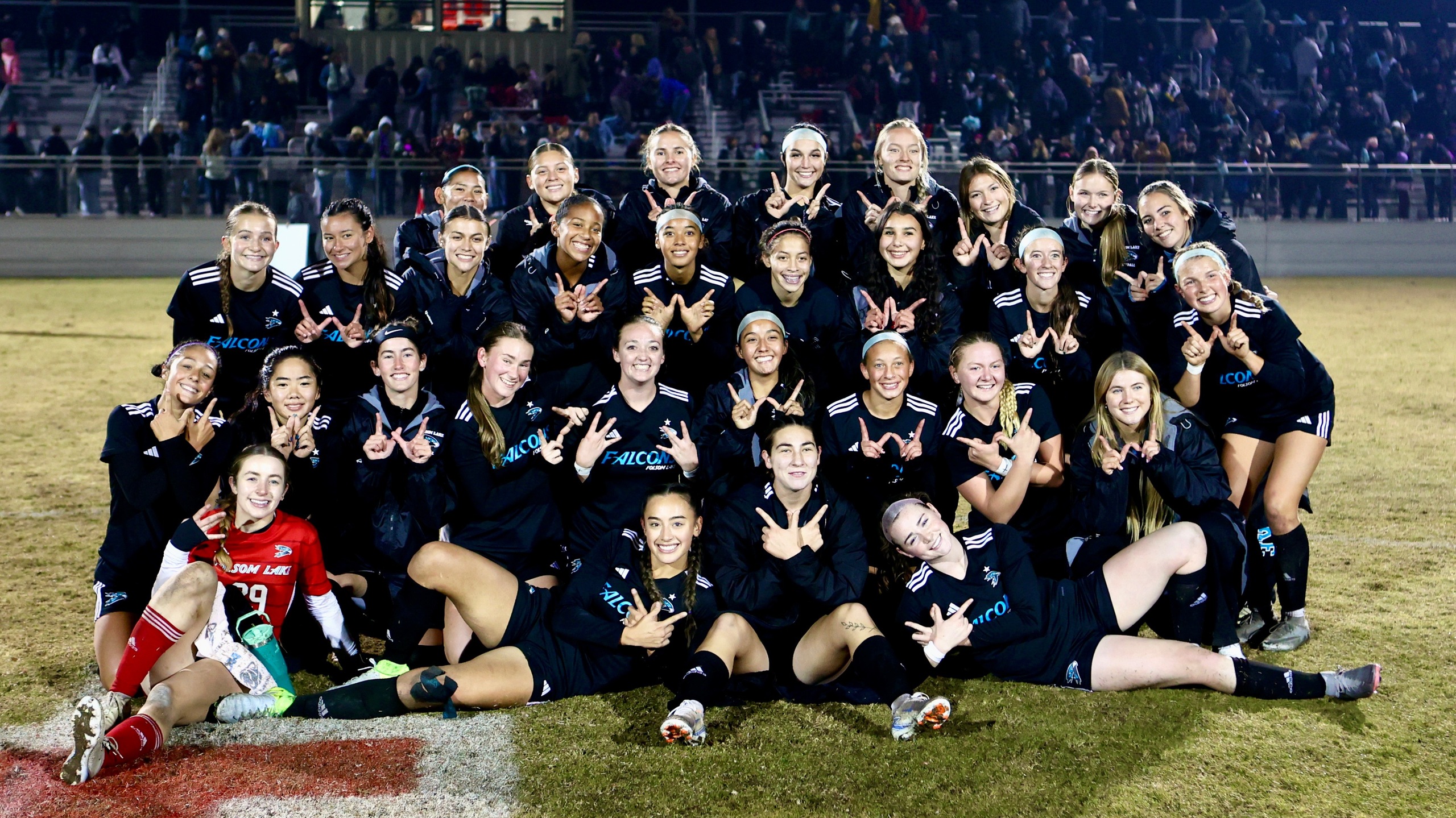 Falcons Soar to State Finals with Gritty Win Over Bobcats